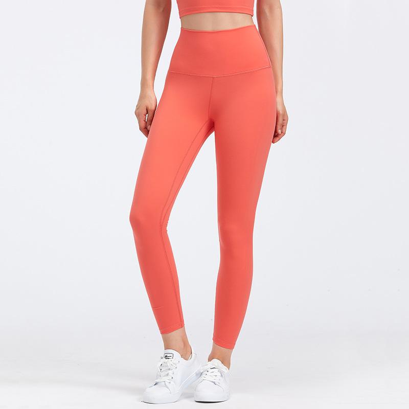 Hàng Mới 75% Nylon 25% Spandex Fintess Quần Thể Thao Thun Cao Cấp Gợi Cảm Quần Legging Tập Yoga Chạy Bộ Nữ Quần Tập Gym Quần Áo