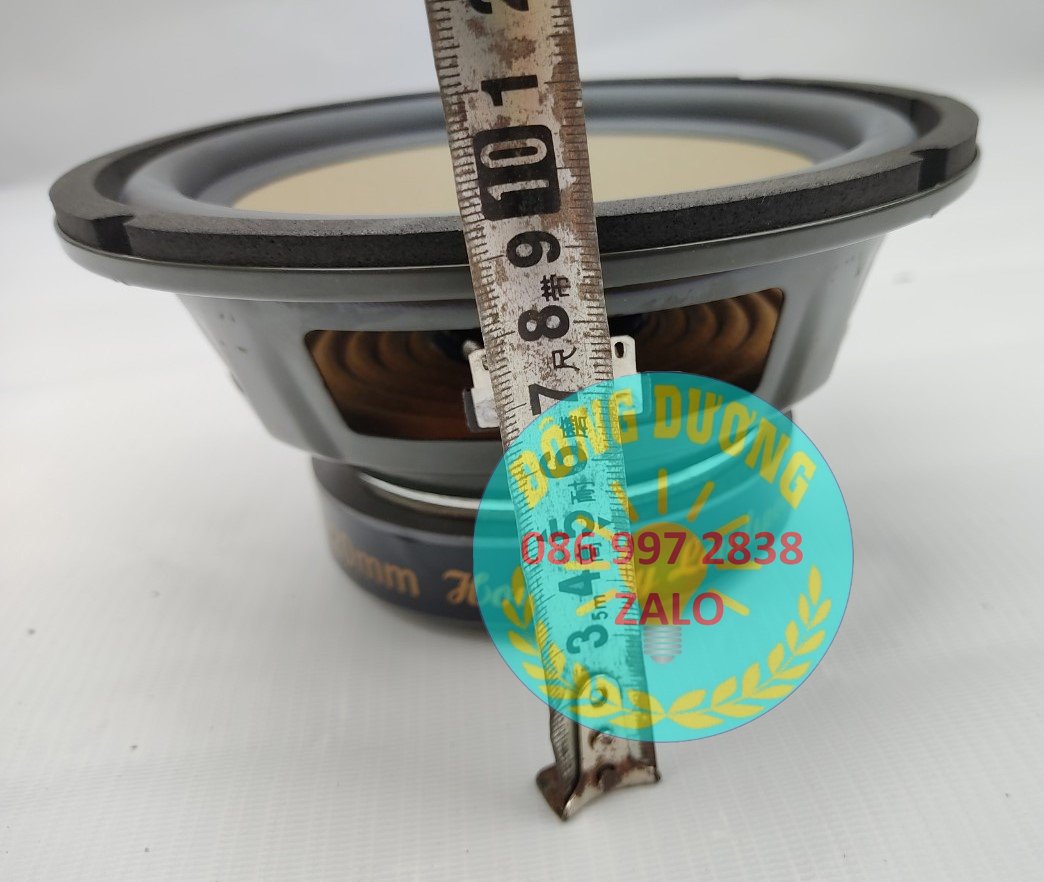 CỦ LOA 16 HỒNG KÌ MÀNG VÀNG GÂN CAO SU COIL 38MM - HÀNG CHÍNH HÃNG