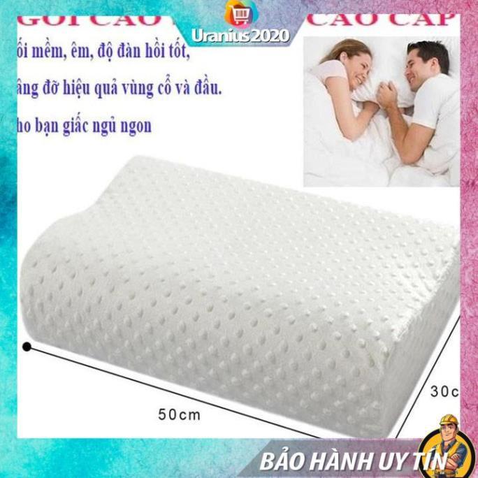 Gối cao su non chống ngáy, Gối Cao Su Non Người Lớn chống đau mỏi vai gáy, đem đến một giấc ngủ dịu êm - SALE LỚN