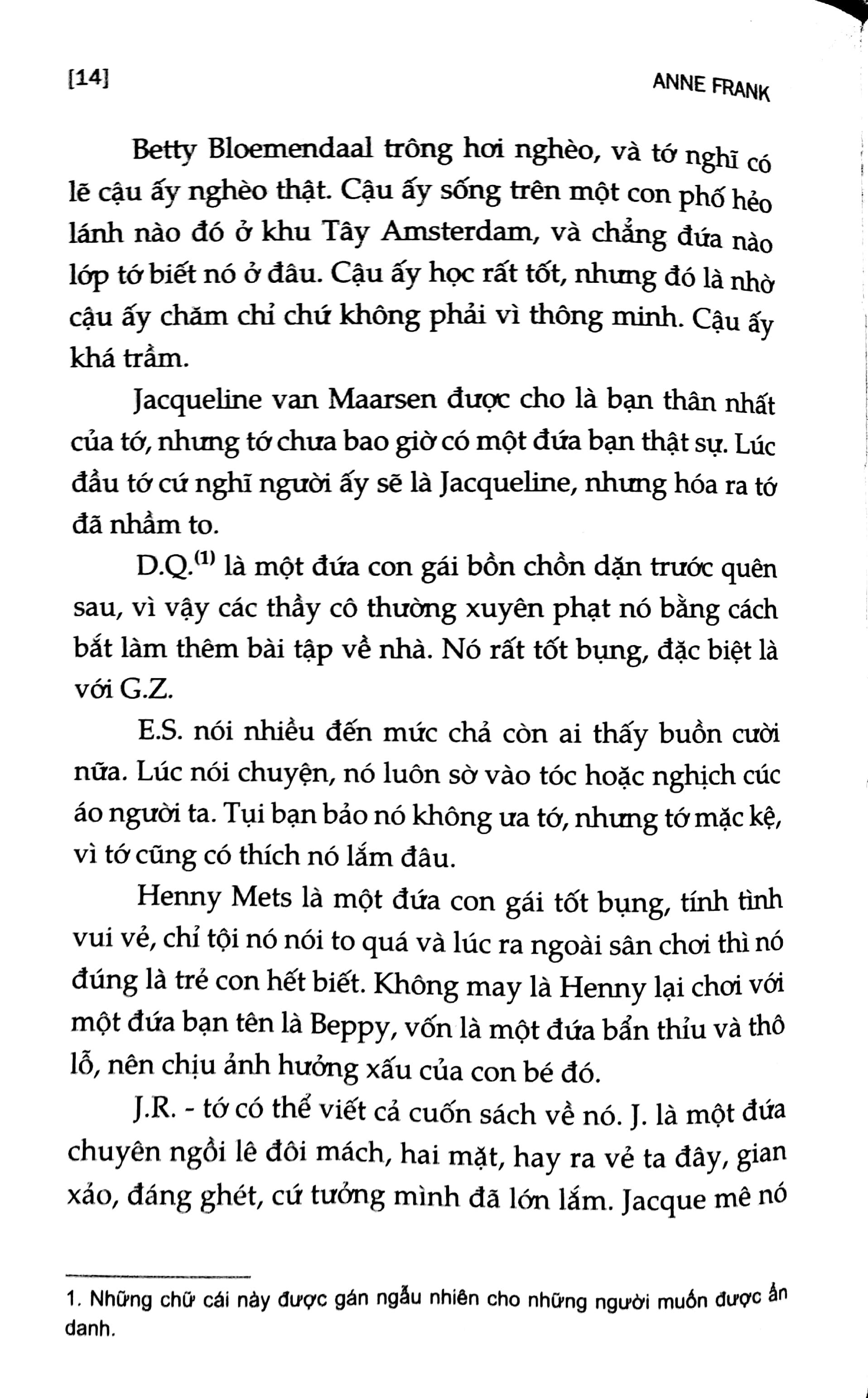 Nhật Ký Anne Frank (Tái Bản)