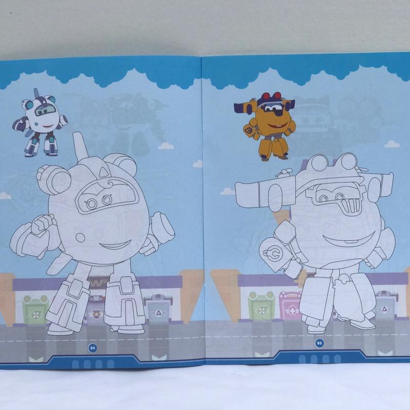 Tập vở bé tô màu super wing