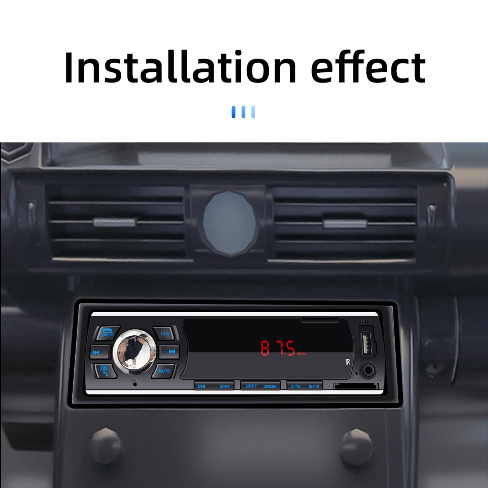 Car MP3 Player Multimedia High Performance Bluetooth Stereo Receiver