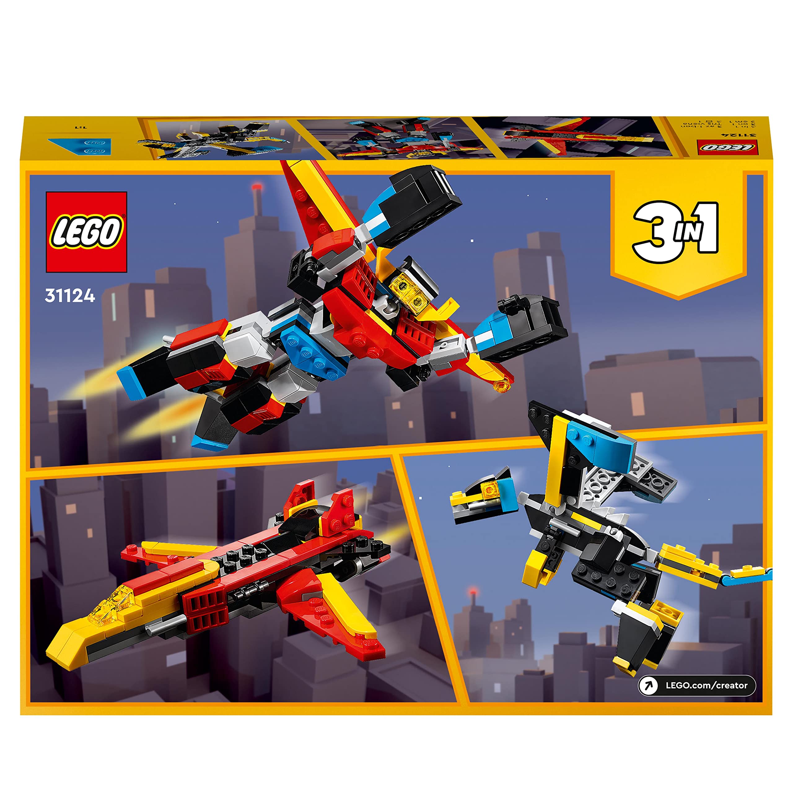 LEGO Creator 31124 Siêu Rô Bốt