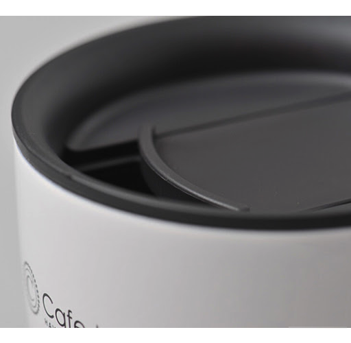 Cốc inox giữ nhiệt Cafe Mug 330ml có gioăng silicon & nắp trượt chống tràn TẶNG KÈM 01 Set 150 ống hút đa sắc màu Seiwa Pro có thể tái sử dụng nhiều lần
