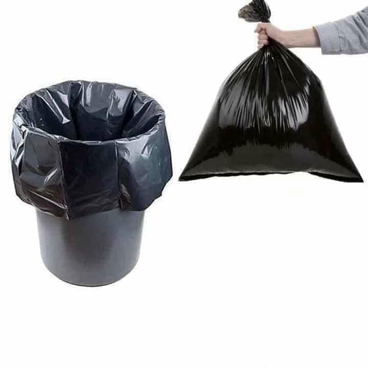 Combo 6 Cuộn Túi Đựng Rác, Túi Rác Đen Tự Phân Huỷ, Túi Nilong Đựng Rác