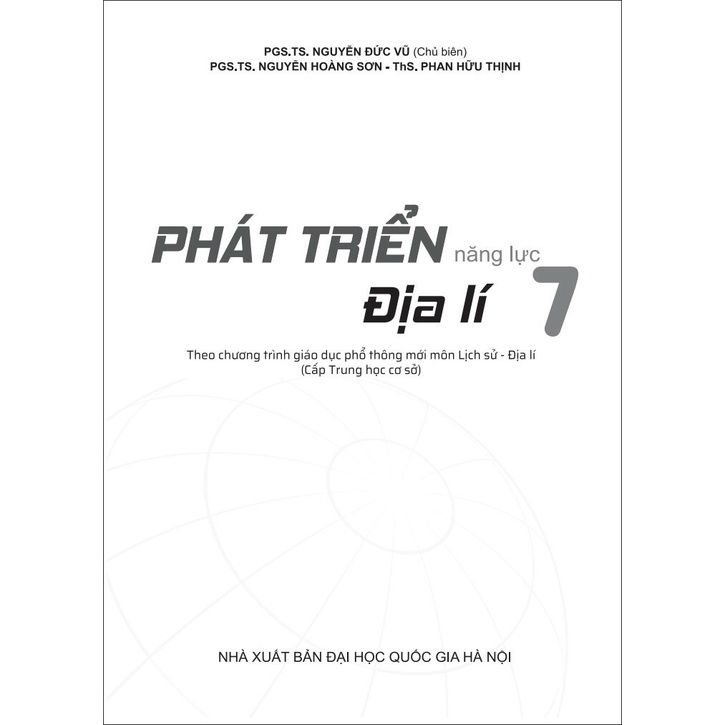 Sách - Phát Triển Năng Lực Địa Lí Lớp 7 - ndbooks
