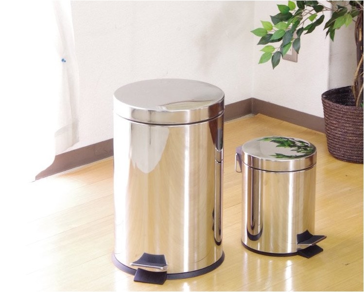 Thùng rác inox cao cấp Pearl Life Charis II Pale hàng nội địa Nhật Bản