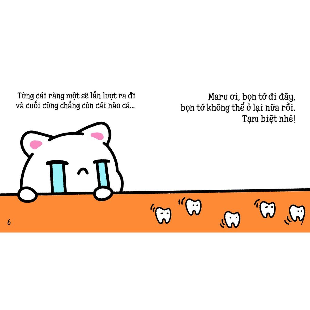 Ehon - Maru rụng răng - Ehon Nhật Bản dành cho bé từ 2 - 8 tuổi - Bản Quyền