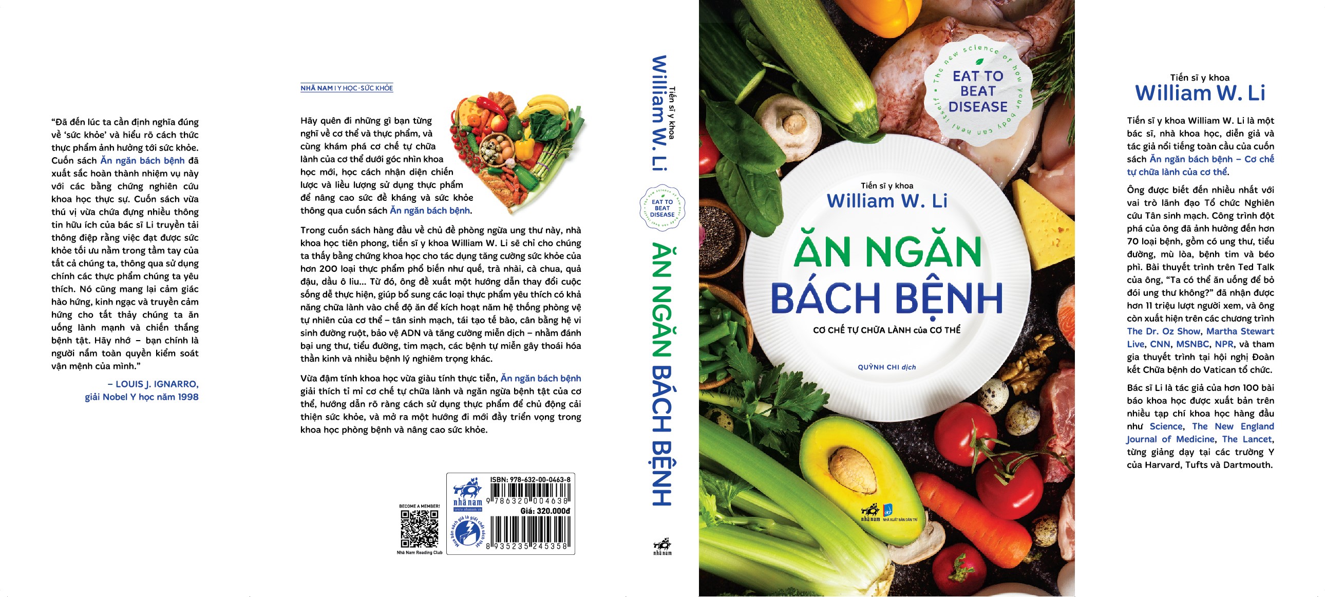 Sách Ăn Ngăn Bách Bệnh - Cơ Chế Tự Chữa Lành Của Cơ Thể