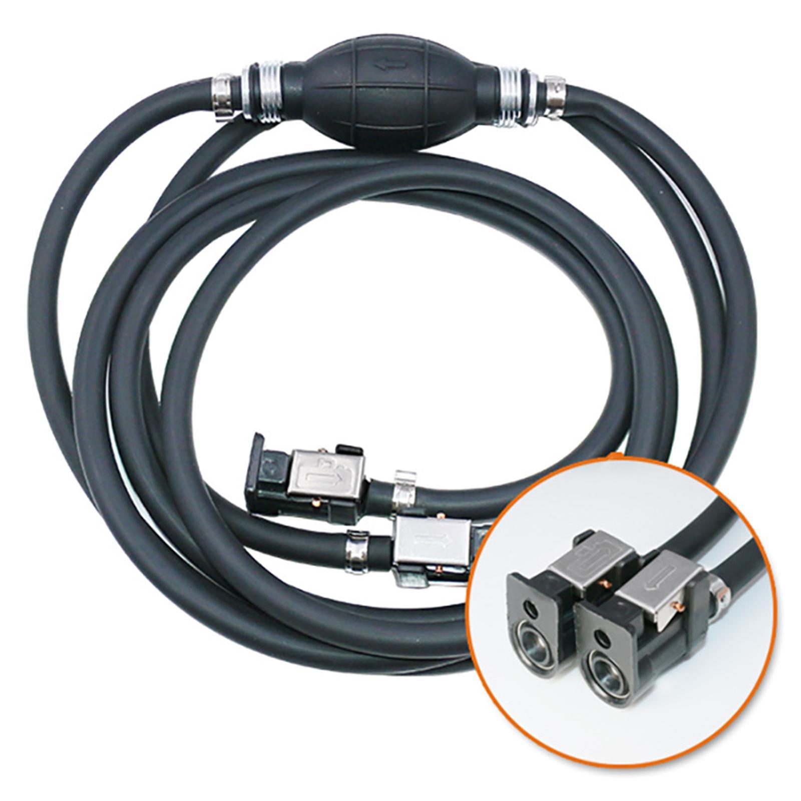 8mm Hand Pump 3.1M Spare Parts Boat Part Fuel Line Hose Assembly Fit for Yamaha Outboard