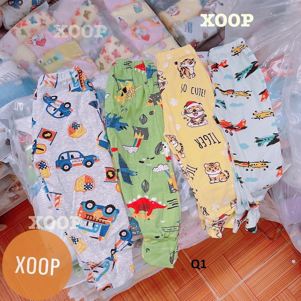 Combo 5 quần dài bozip - Combo 10 quần dài bozip cho bé trai bé gái ( 7-17kg) Q1