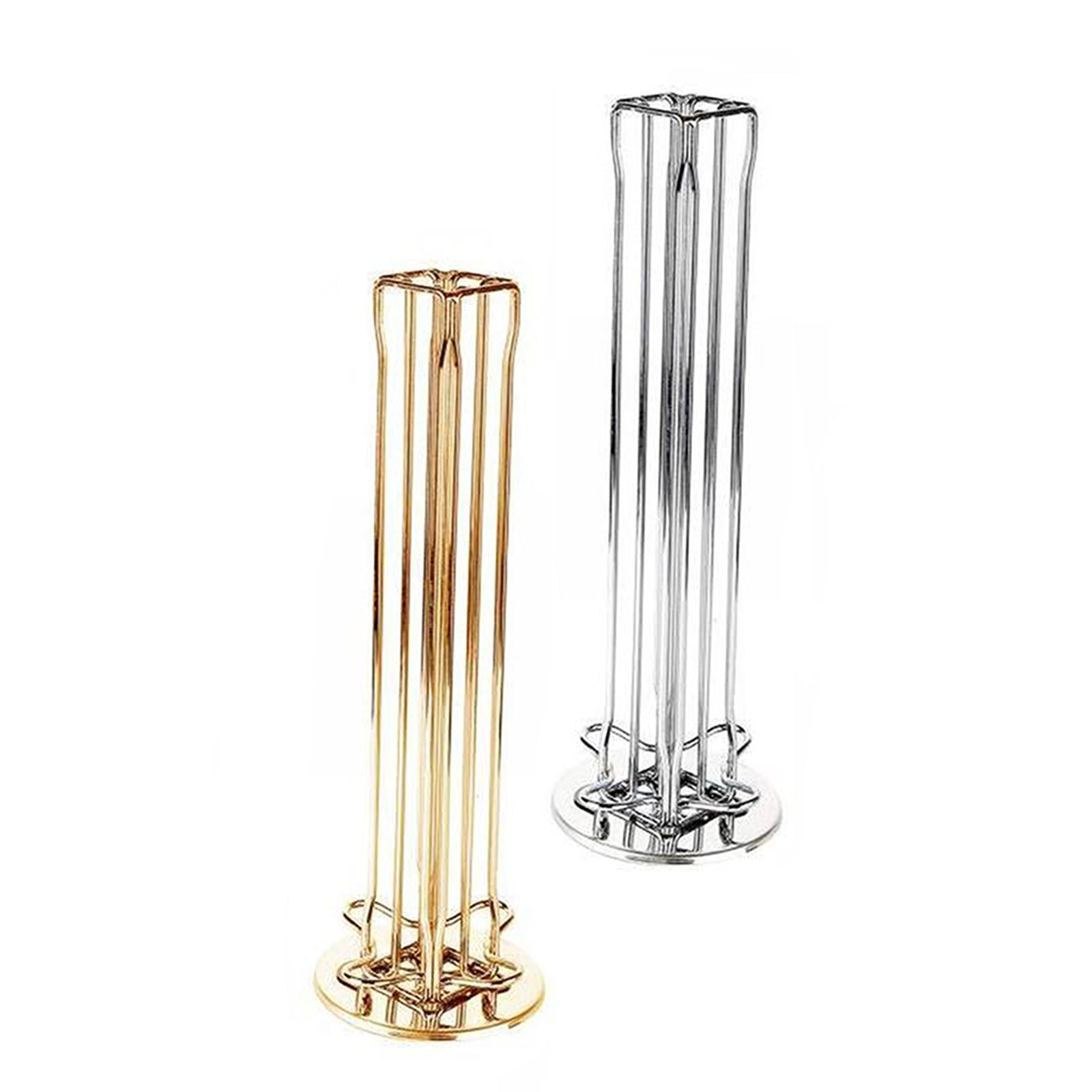 2x Iron Wire Coffee Pod Rack Tower for  Coffee Bar 40