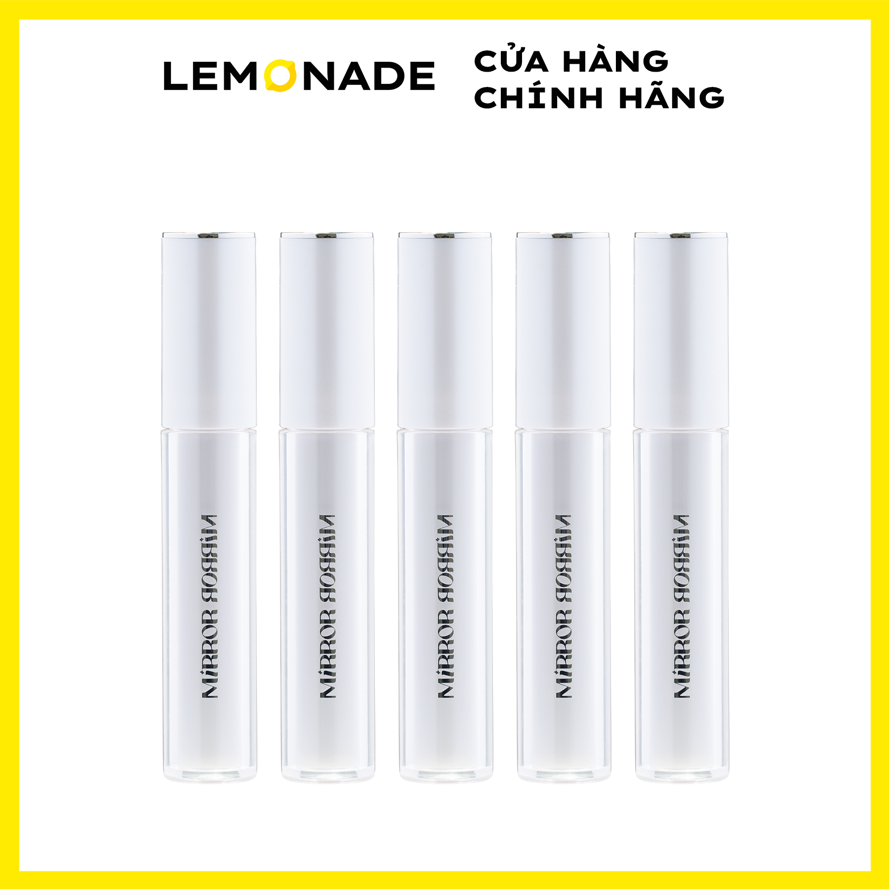 Combo 05 Son tint bóng không dính siêu lỳ Lemonade Mirror Mirror Water Tint