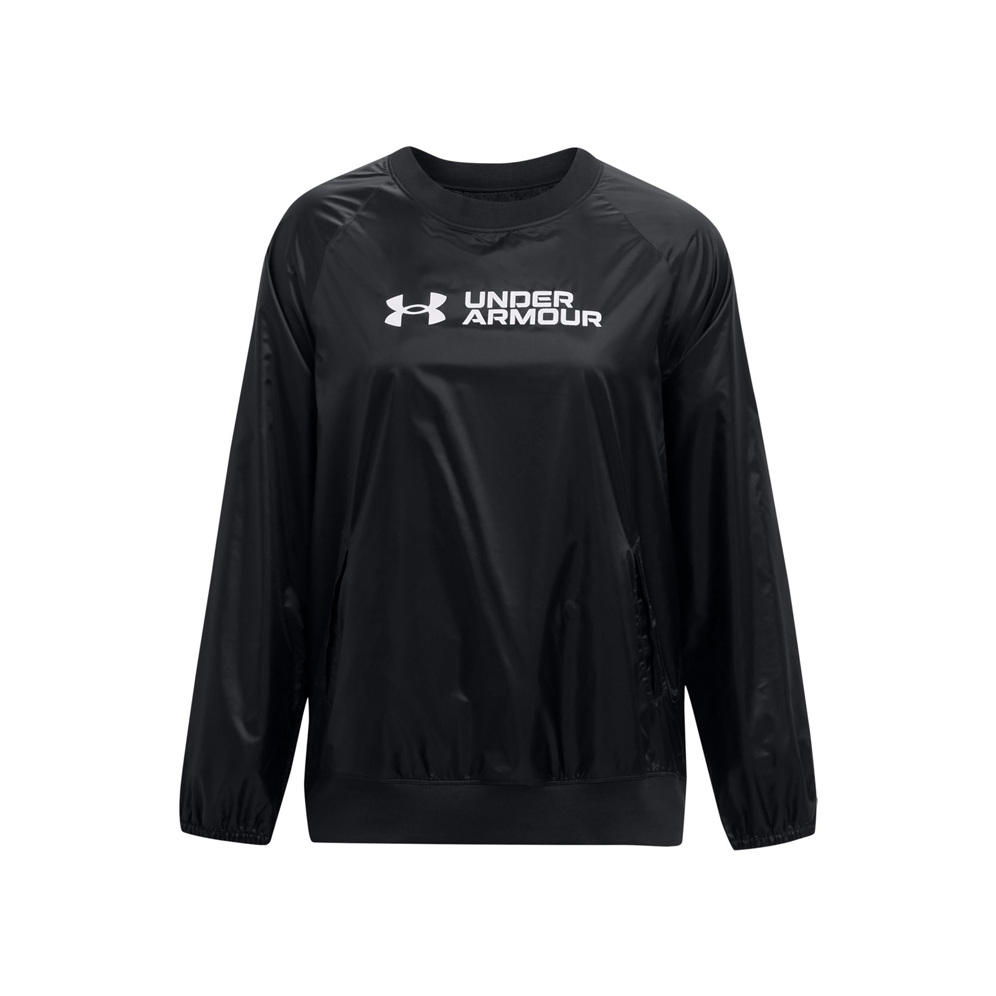 Áo thun tay dài thể thao nữ Under Armour RUSH Woven Shine Crew - 1369414-001