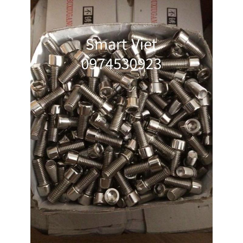Bulong LGC đầu trụ M3 inox 201 Combo 200 Chiếc