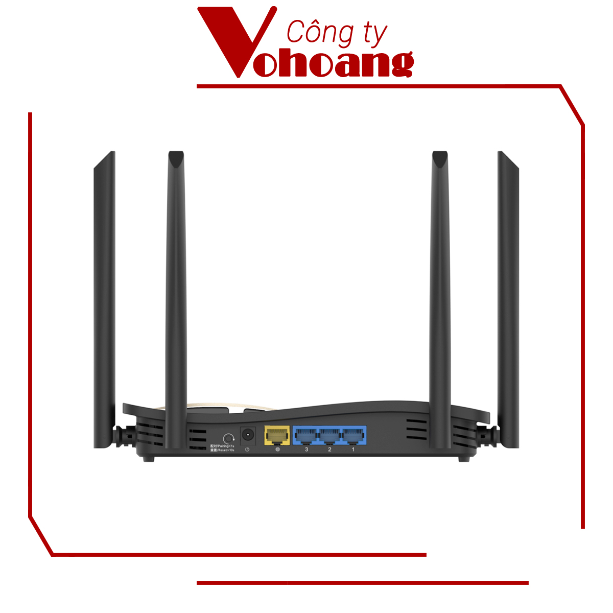 Bộ Phát WiFi Router Ruijie EW1200G Pro Băng Tần Kép Chuẩn AC1300Mbps Gigabit