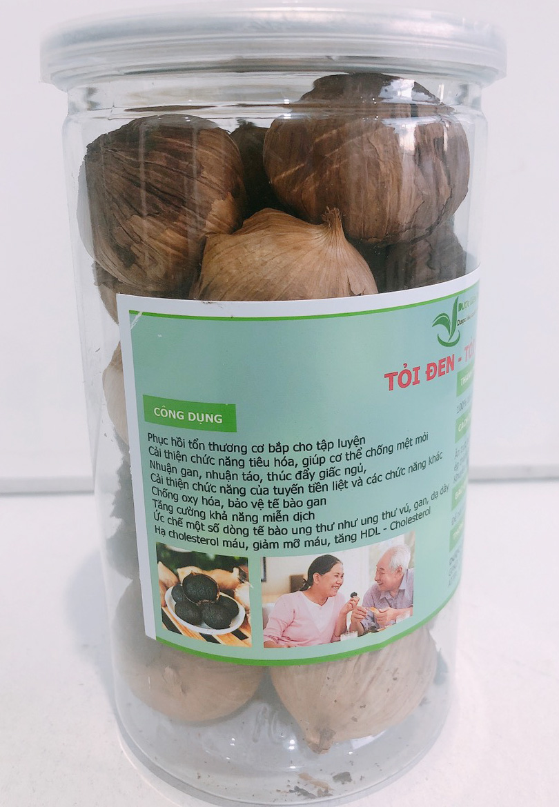 Tỏi đen Tuệ Tâm  - Tỏi cô đơn - Tỏi 1 nhánh (300gr)