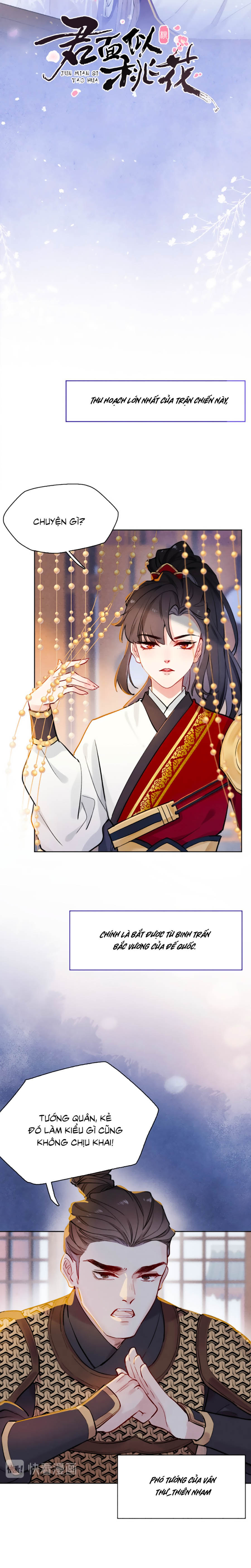 quân nhan đẹp tựa hoa đào chapter 1 8