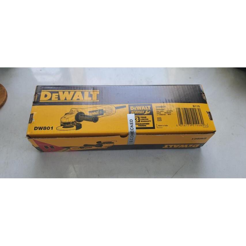 Máy Mài Góc 100mm 850W DEWALT DW801 DW802 - Chính Hãng ( New 2020 )