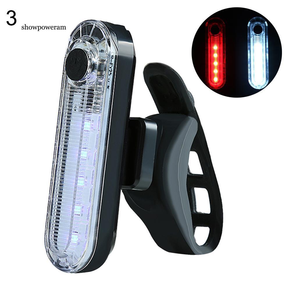 Đèn LED đuôi xe đạp 4 chế độ có cổng sạc USB