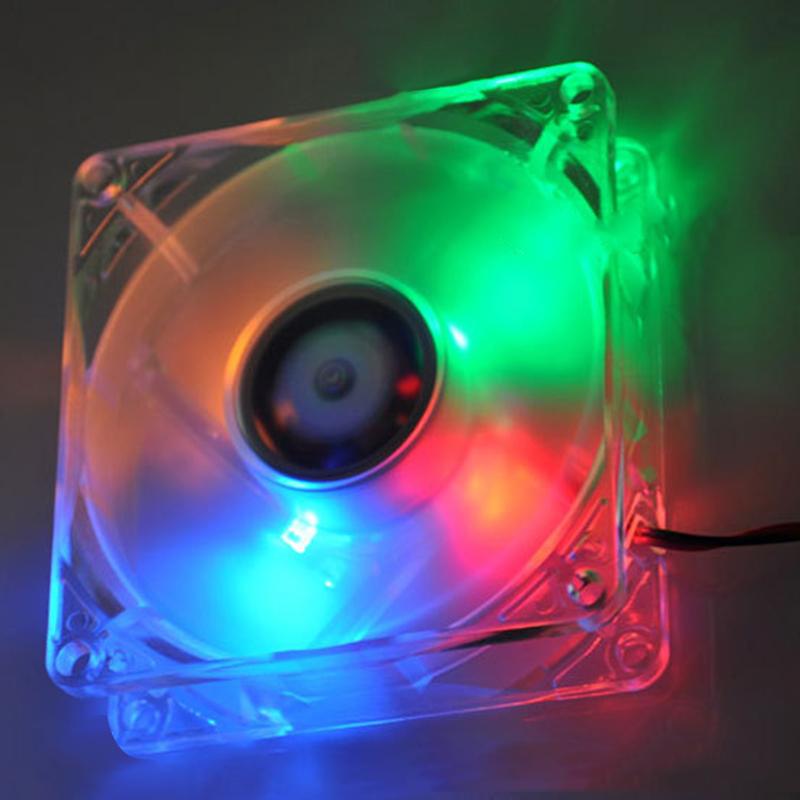 POWER Quạt Tản Nhiệt Đèn Led 8cm 8cm