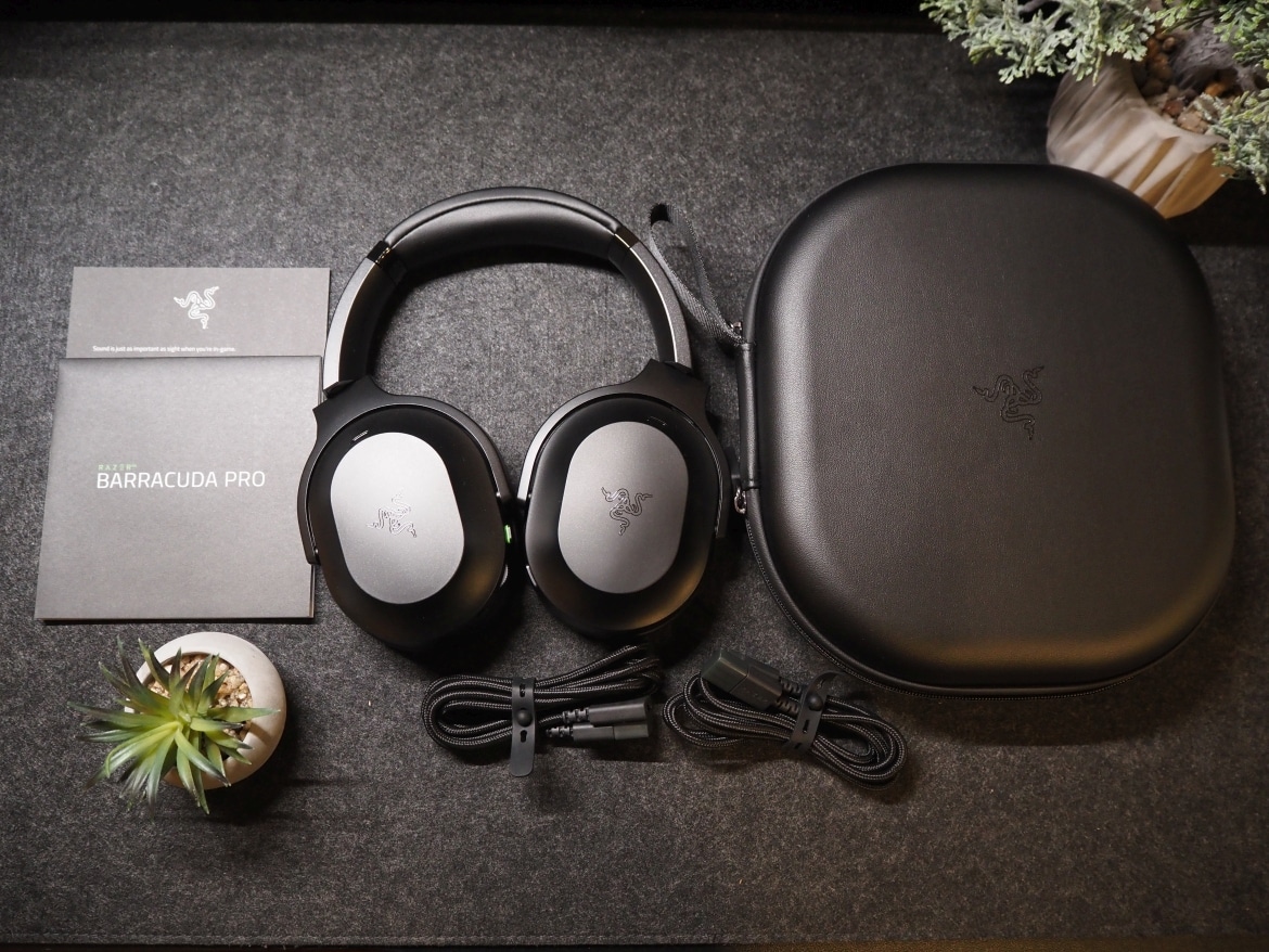 Tai nghe Razer Barracuda Pro-Wireless Gaming Headset with Hybrid ANC_Mới, hàng chính hãng