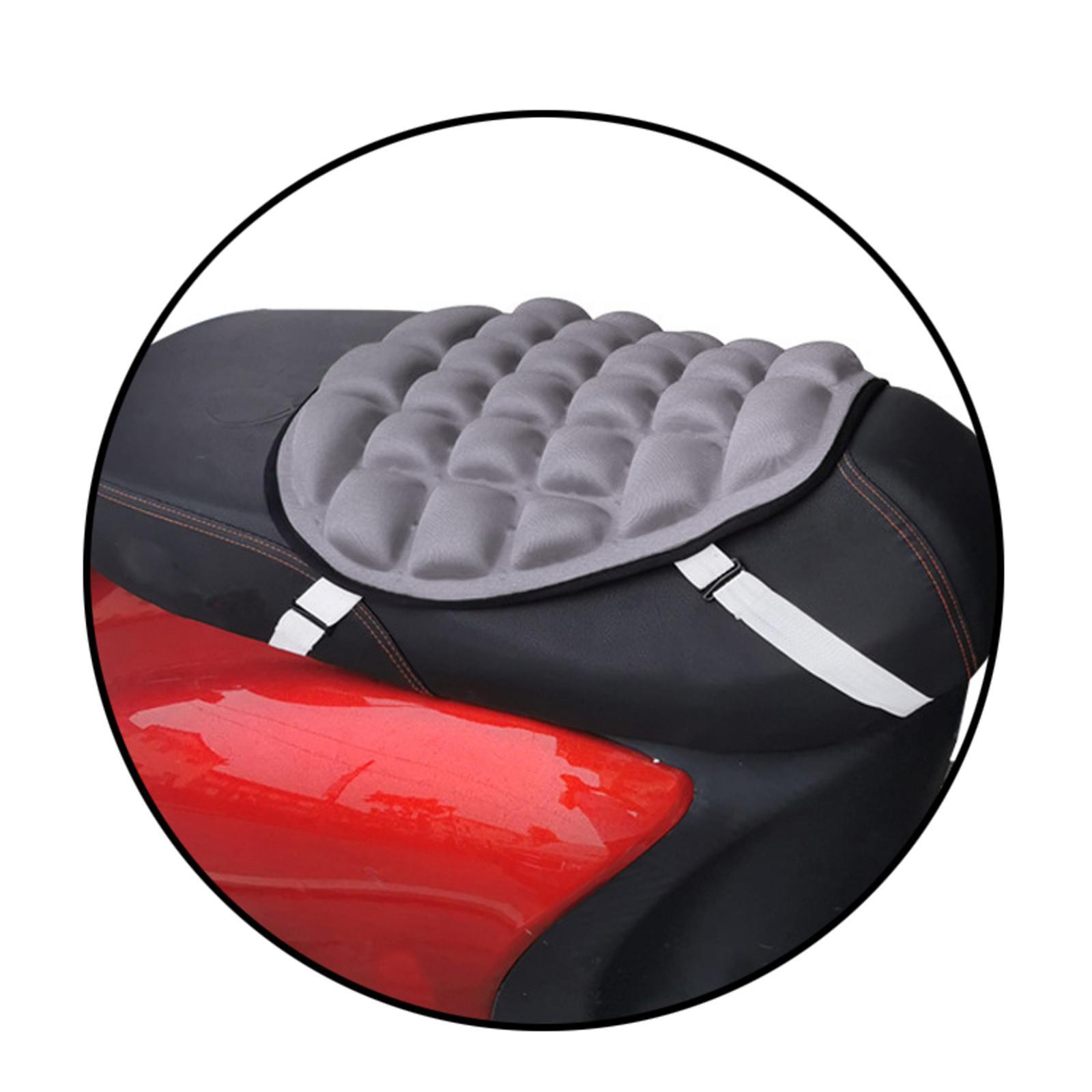 2Pcs Motorbike Motorcycle Bikes  Seat Air Cushion  Universal