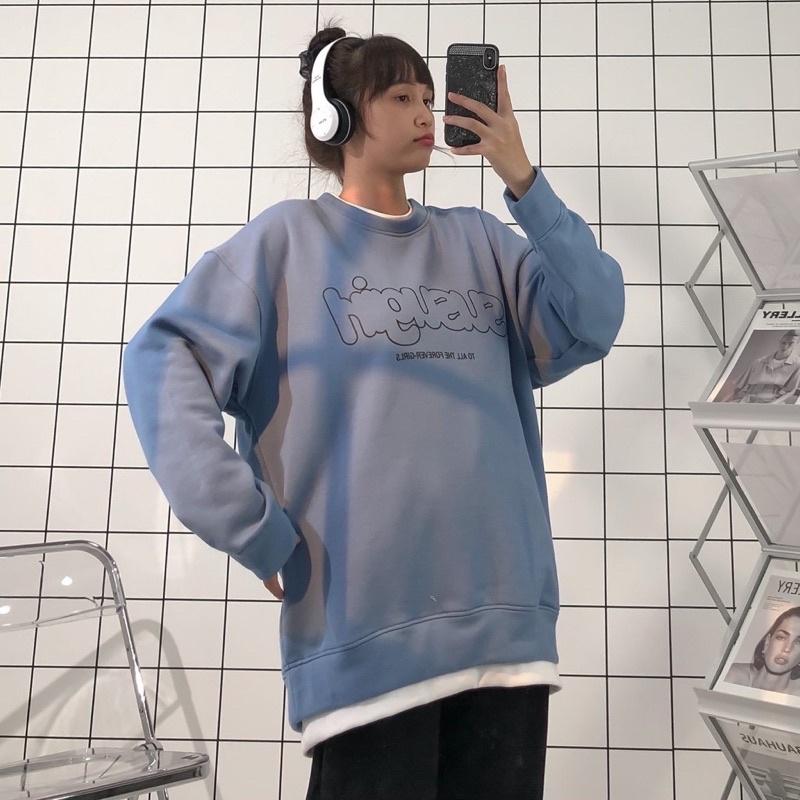 Áo khoác Sweater nỉ SUSU.GIRL Cute Áo khoác nỉ phong cách Hàn Quốc Unisex - Life Unisex