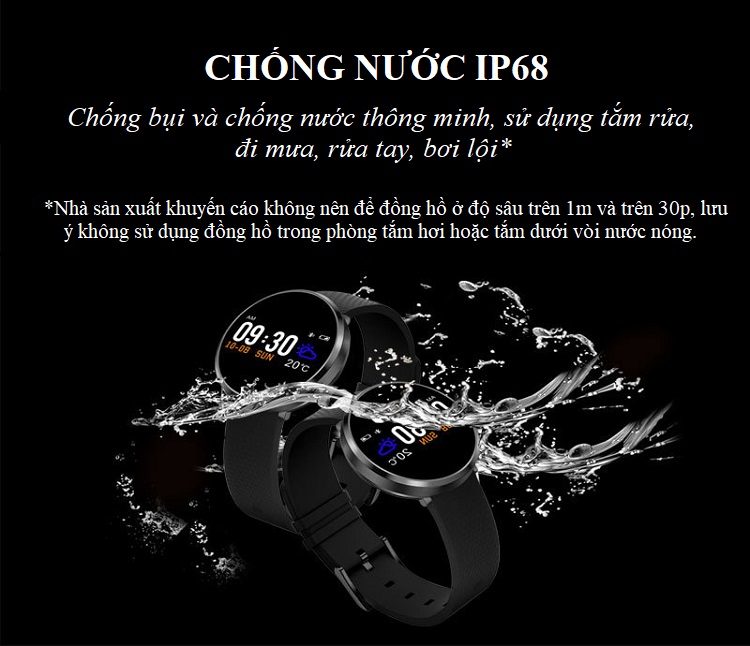 Đồng Hồ Thông Minh S3 - Dành Cho Nam Nữ, Đo Nhịp Tim, Huyết Áp, Theo Dõi Vận Động - Hàng Nhập Khẩu