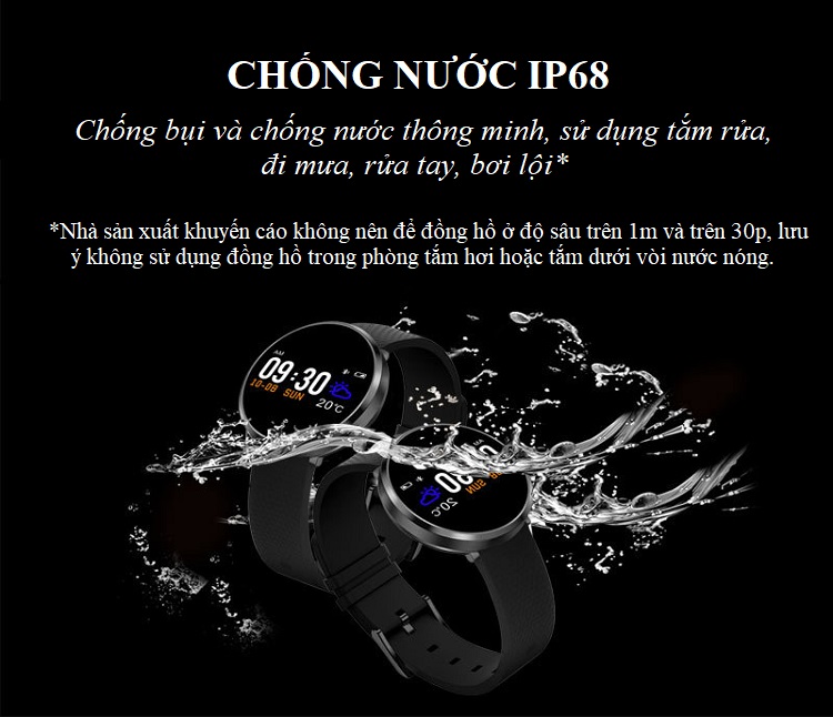 Đồng Hồ Thông Minh Chống Nước Cao Cấp, Kết Nối Bluetooth OSM1510 - Hàng Nhập Khẩu