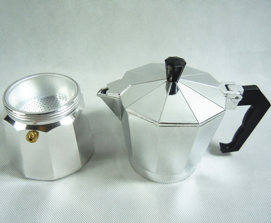 Bình Pha Cà Phê Kiểu Ý Ấm Pha Trà Chất Liệu Hợp Kim Nhôm 300ml