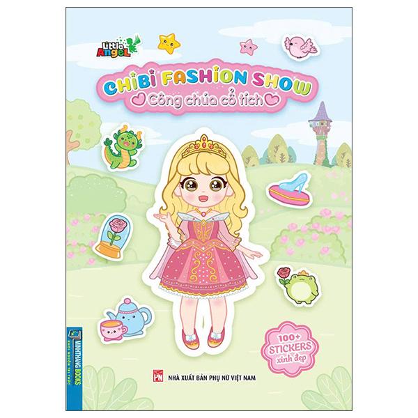 Sách - Chibi Fashion Show - Công Chúa Cổ Tích