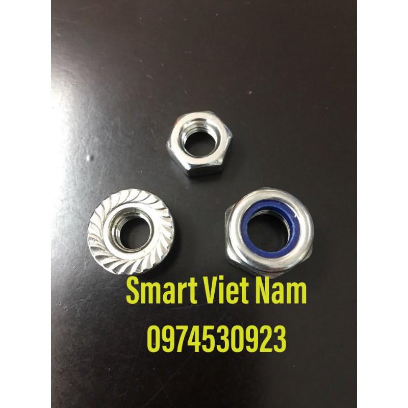 Ecu inox M10 - M16 Combo 50 Chiếc