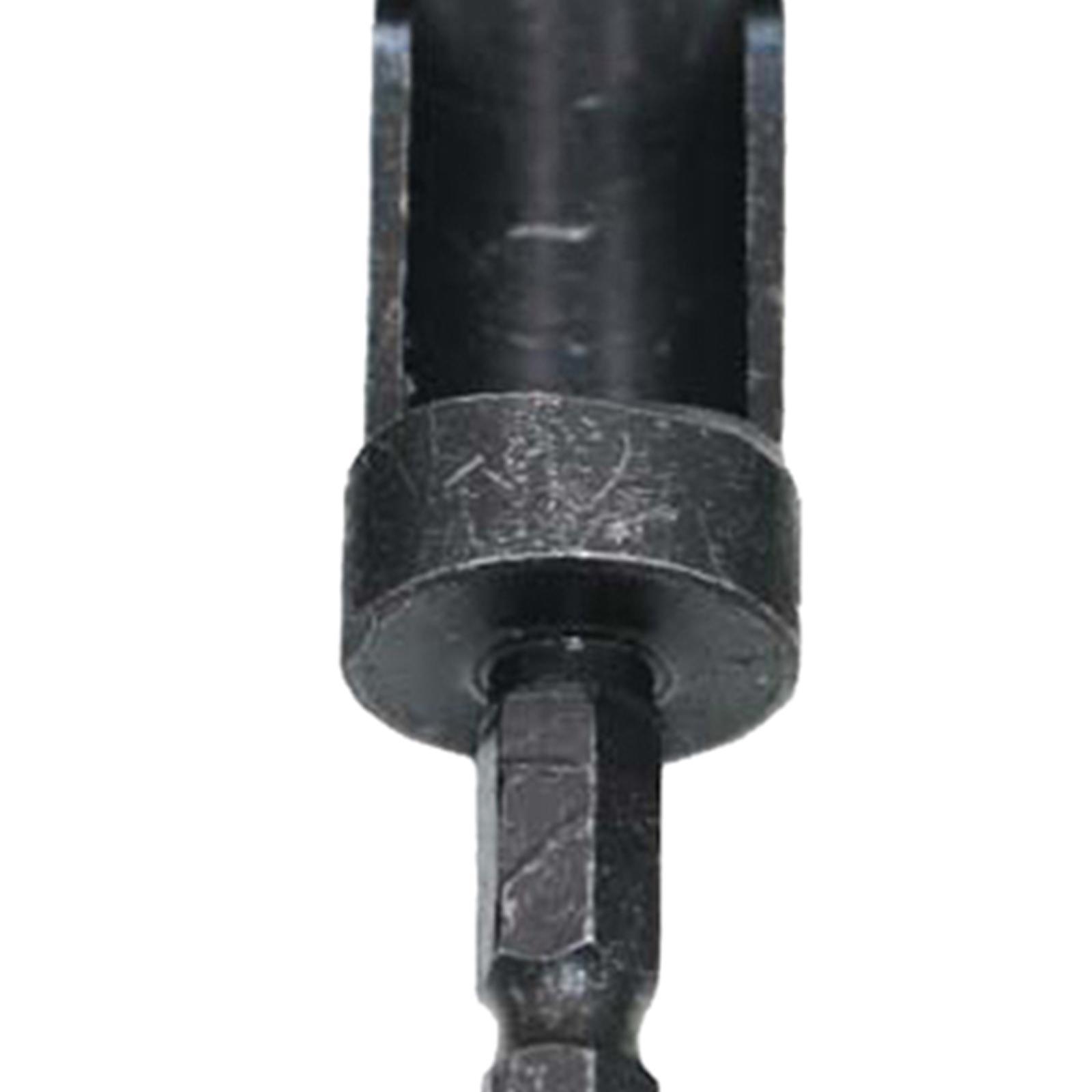 4 Pieces of Wood Plug Cutter Cutting Tool Set Hex Shank Drill Bit Set