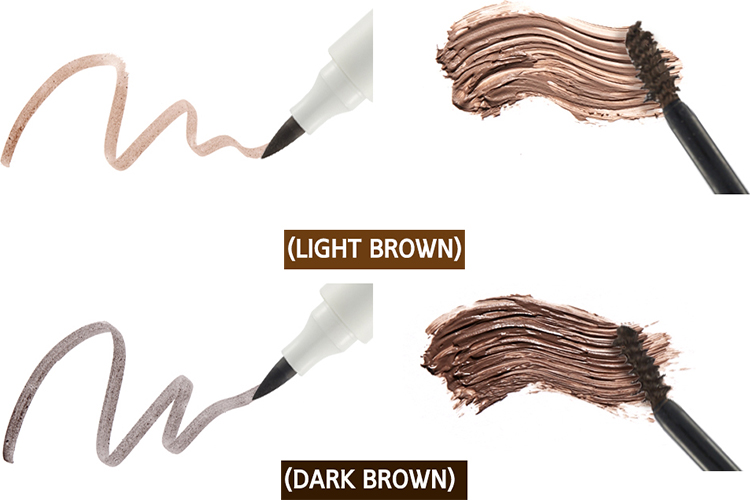 Bút Dạ Kẻ Mày Papa Recipe Dual Tint Brow Cara (2.5g)