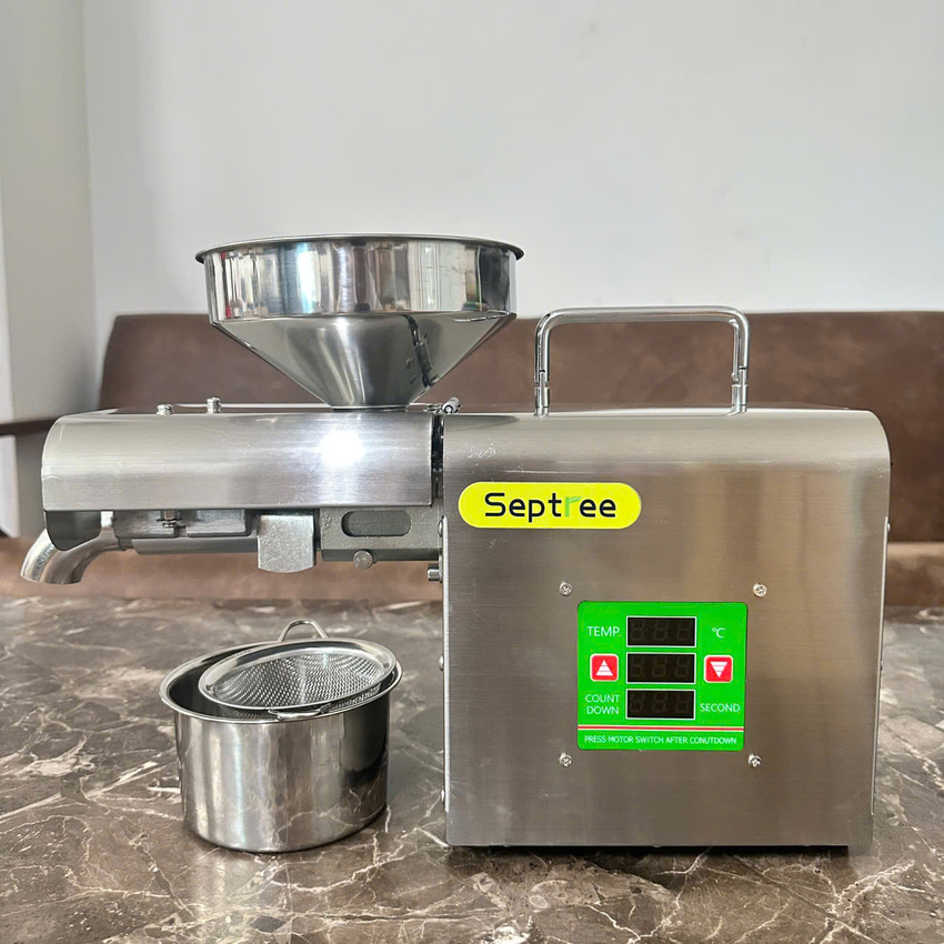Máy ép dầu ăn thực vật dùng trong gia đình thương hiệu Mỹ cao cấp Septree X3 - Công suất 800W - Hàng nhập khẩu
