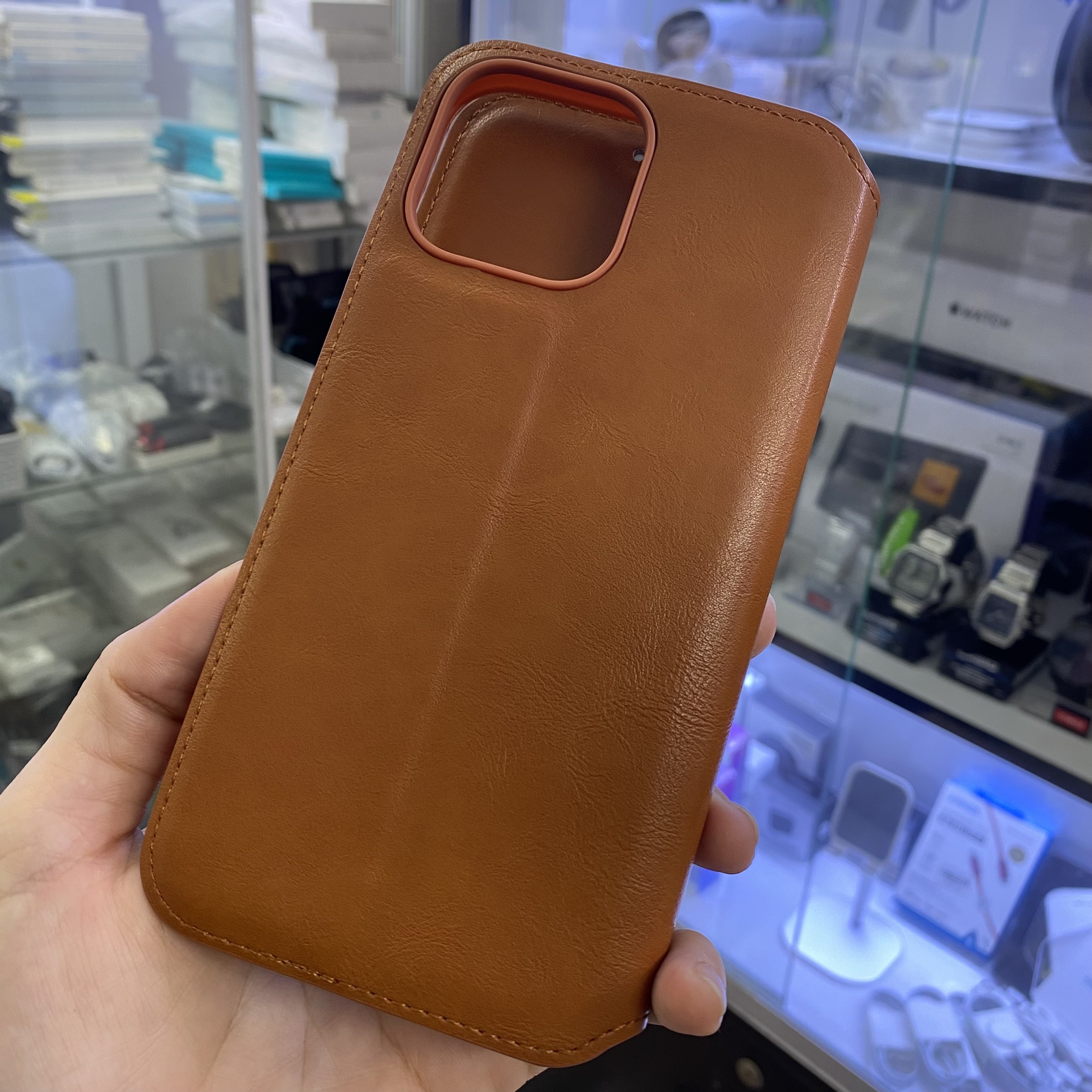 Bao da XUNDD dành cho iPhone 13 da mềm dạng ví - Hàng chính hãng