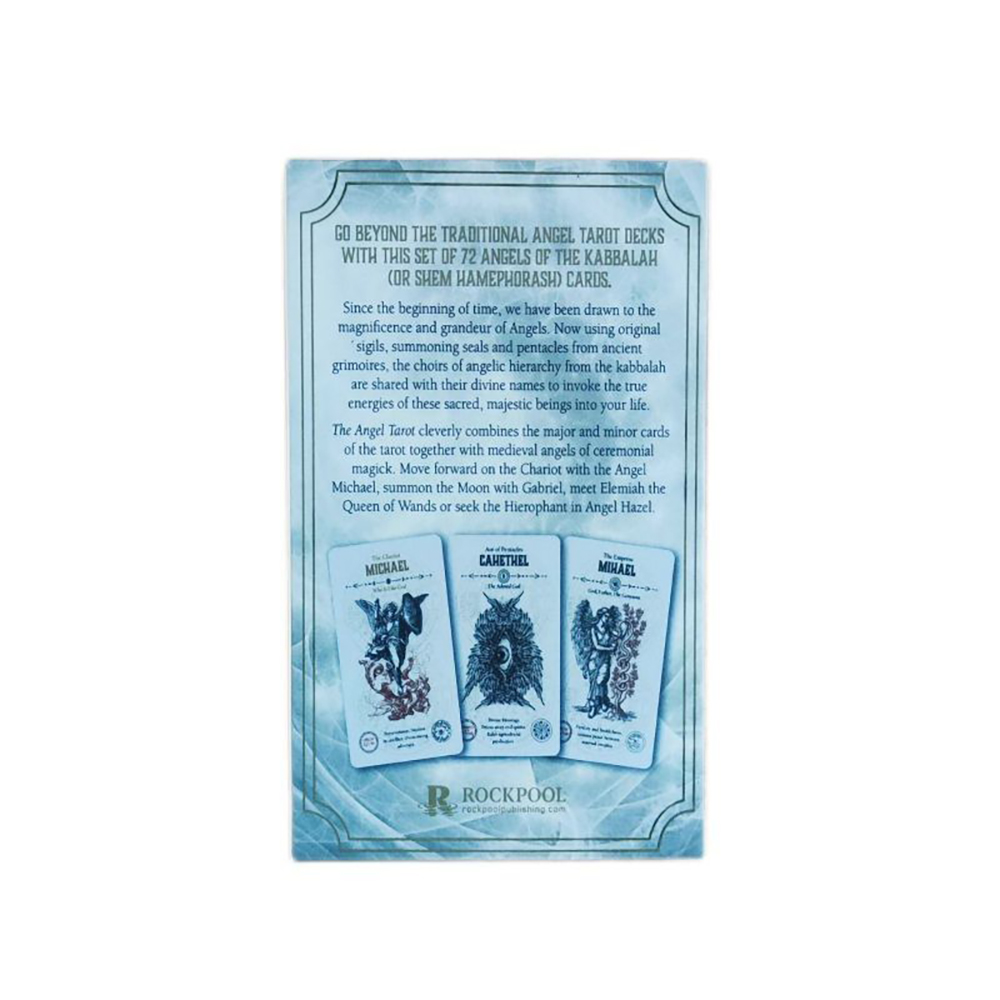 [Size Gốc] Bộ Bài Angel Tarot 78 lá bài 7x12 Cm tặng đá thanh tẩy