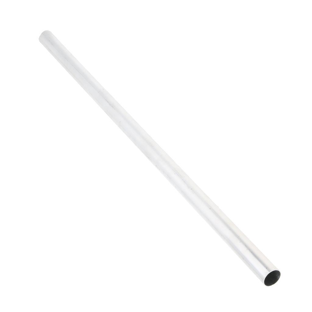 2x Round Tube Shaft Bar Aluminum Lab Tool Work Material
