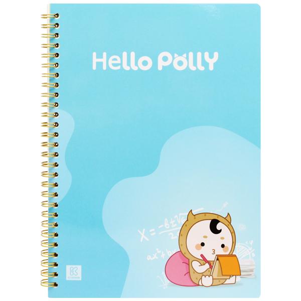 Sổ Lò Xo Design B5 - Kẻ Ngang - 80 Trang - Oxford D352B5-07 - Hello Polly