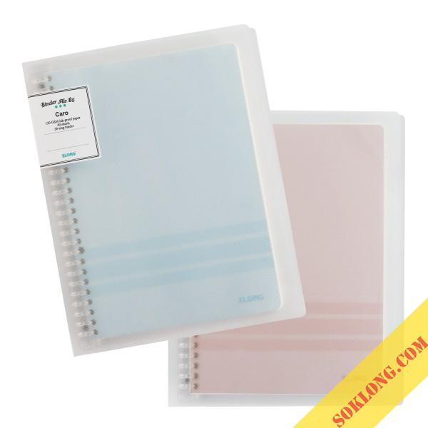 Sổ còng Klong B5 ruột chấm tròn dotgrid/ caro/ kẻ ngang, giấy refill binder B5 tùy chọn