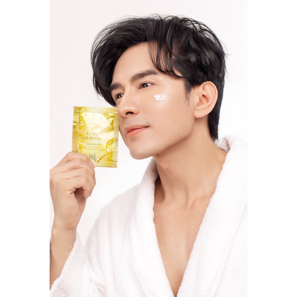 Mặt Nạ Dưỡng Trắng Magic Skin - Luxury Golden Mask - Giúp Làn Da Sáng Khỏe, Mịn Màng 75mg