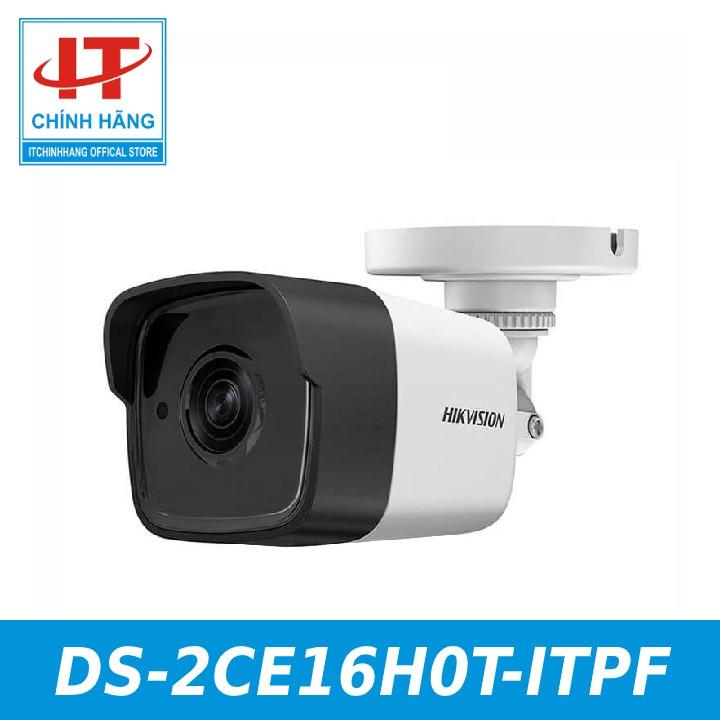 Camera 4 in 1 hồng ngoại 5.0 Megapixel HIKVISION DS-2CE16H0T-ITPF - Hàng Chính Hãng