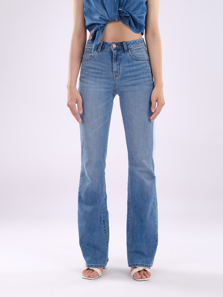 Quần nữ dài jeans 32&quot;3/4 WJF0168