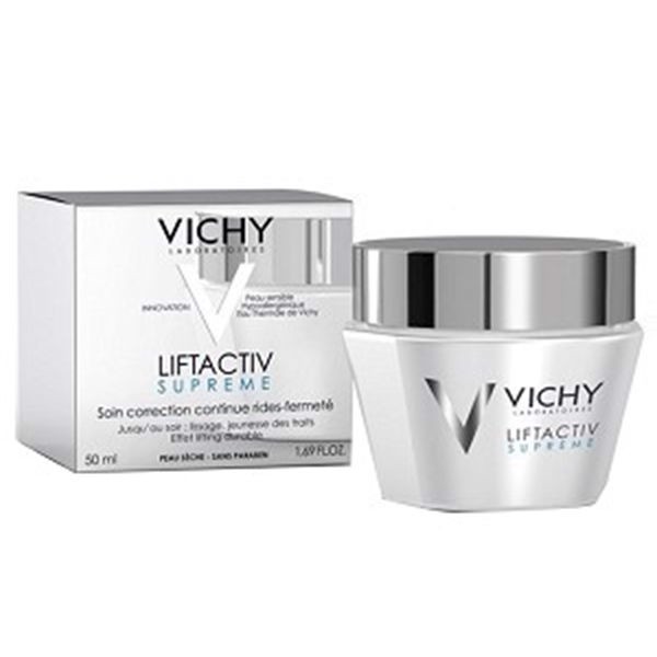 Kem Dưỡng Chống Nhăn Và Săn Chắc Da Ban Ngày Vichy Liftactiv Supreme - 100679444 Tặng Khăn Tắm Vichy