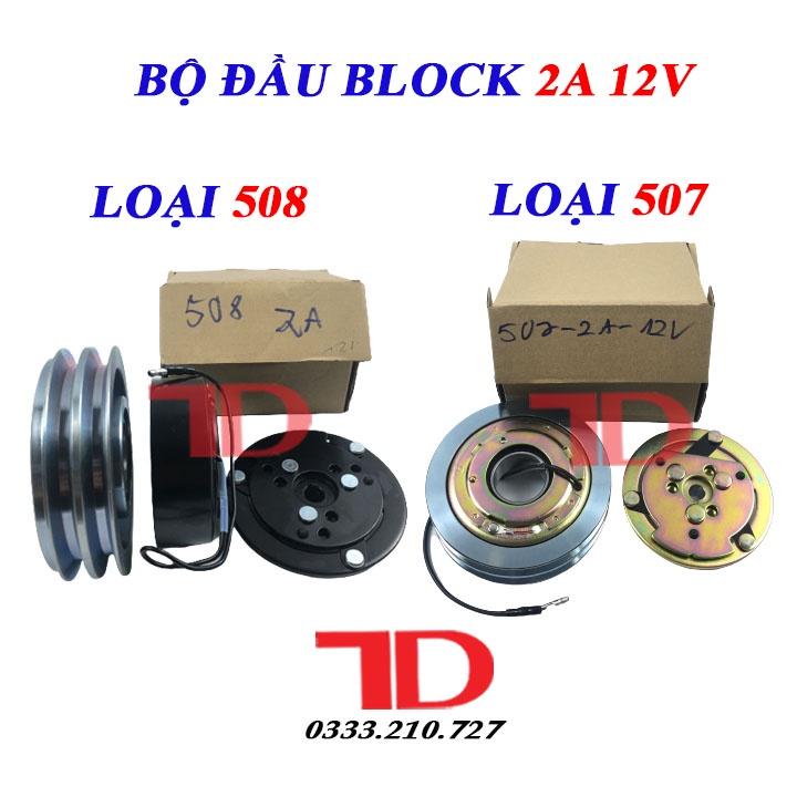 Bộ đầu block 507 508 2A 12V