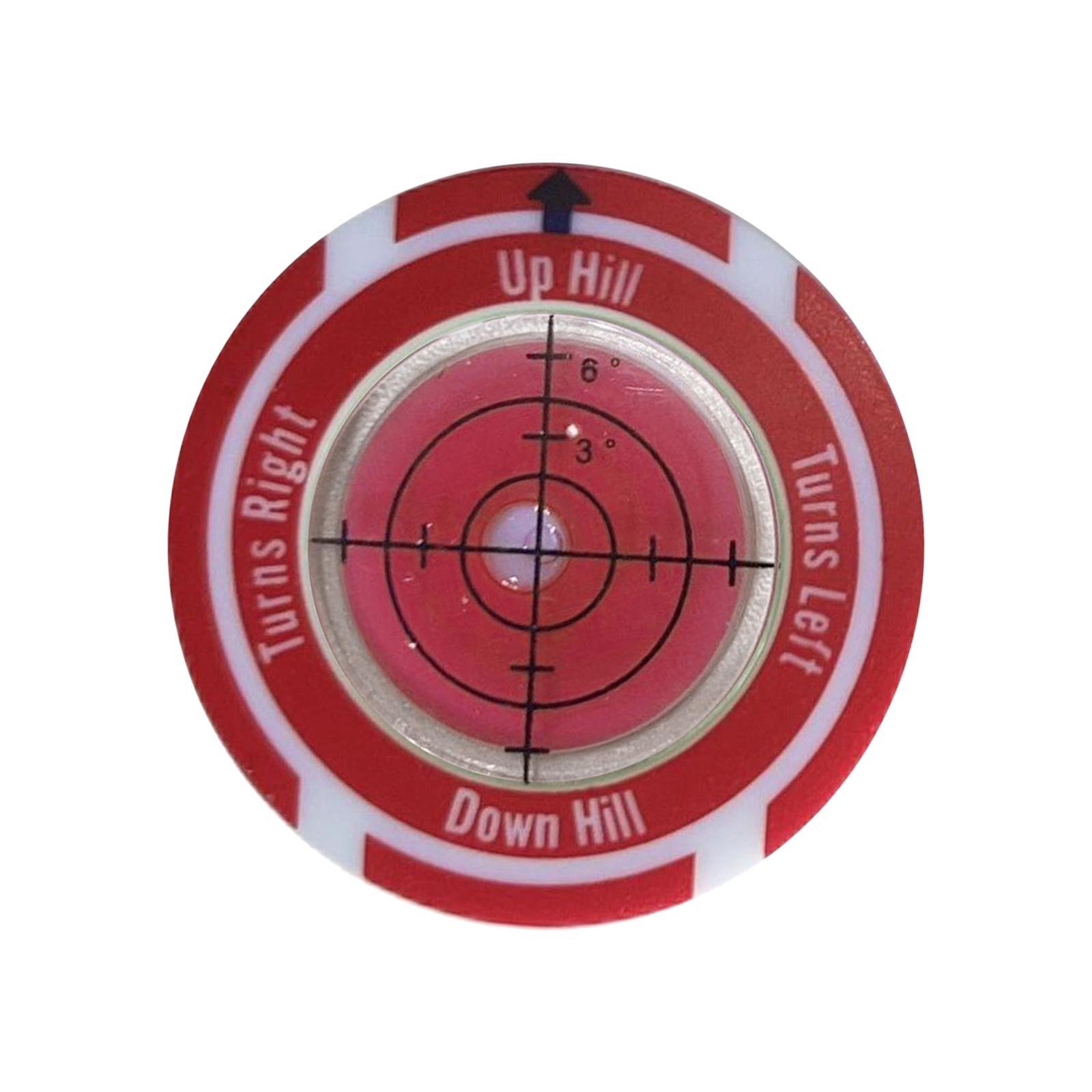 Golf Ball Marker Portable Hat Clip Outdoor Putting Aid Tool Golf Accessory