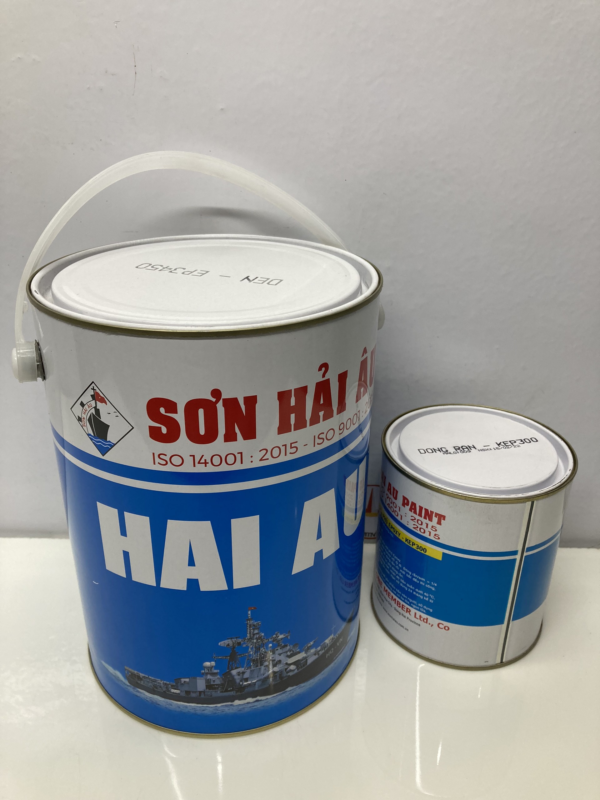 Sơn Epoxy Hải Âu nhiều màu 5L/Bộ