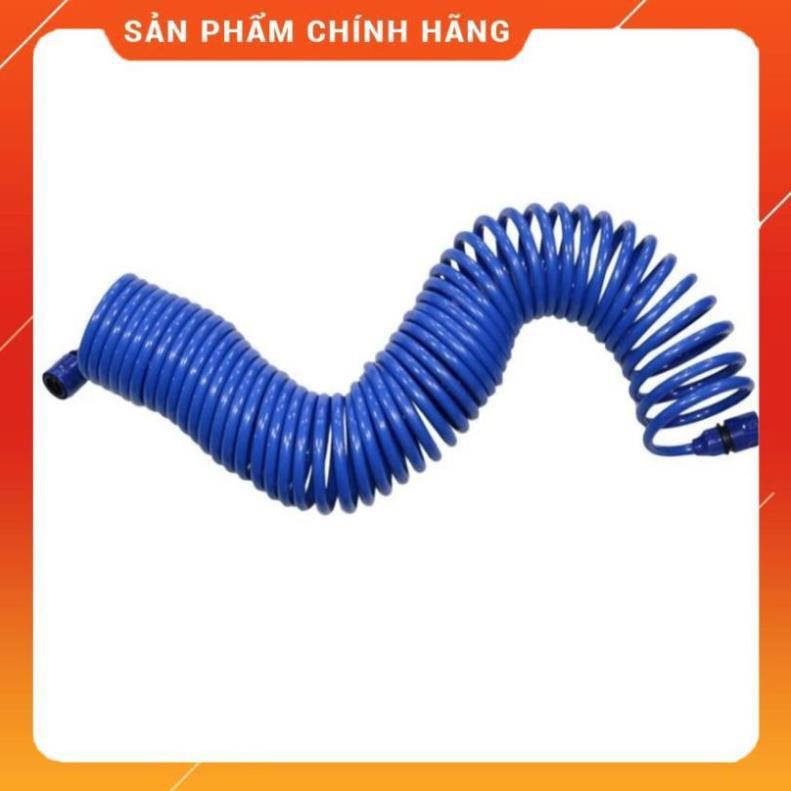 Bộ vòi xịt nước tưới cây đa năng tăng áp lực nước kèm dây tưới dạng lò xo co dãn 810814 loại 10m