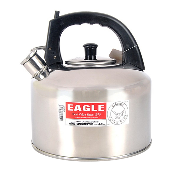 Ấm nước reo Inox Eagle 5 lít AS4550